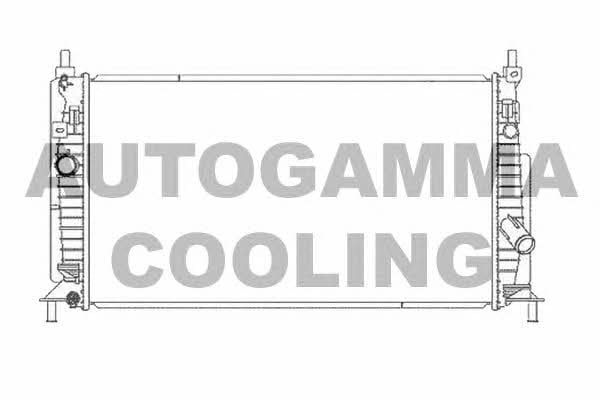 Autogamma 105754 Radiator, engine cooling 105754