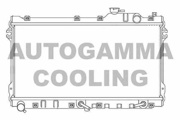 Autogamma 105755 Radiator, engine cooling 105755