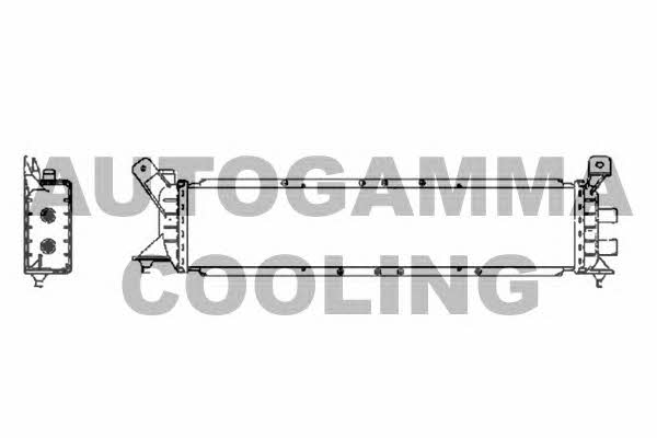 Autogamma 105756 Radiator, engine cooling 105756