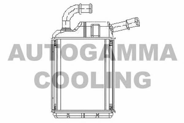 Autogamma 105773 Heat exchanger, interior heating 105773