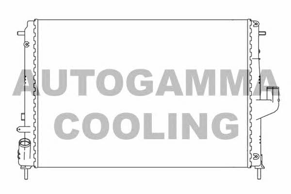 Autogamma 105782 Radiator, engine cooling 105782