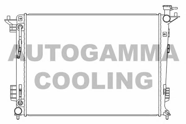 Autogamma 105795 Radiator, engine cooling 105795