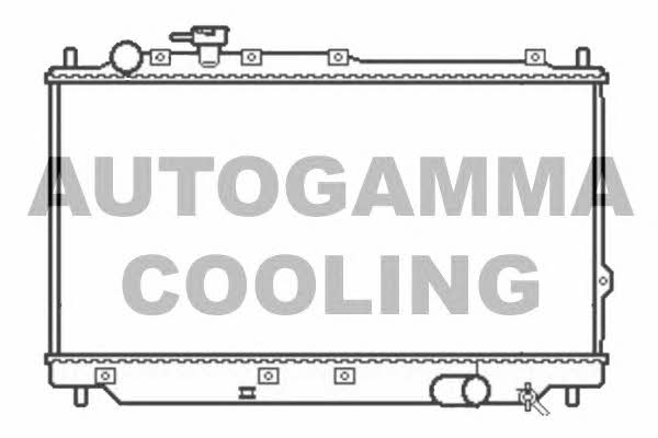 Autogamma 105800 Radiator, engine cooling 105800
