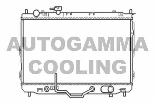 Autogamma 105802 Radiator, engine cooling 105802