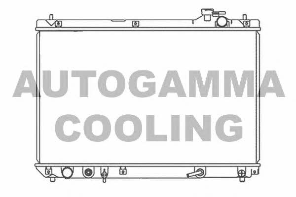 Autogamma 105809 Radiator, engine cooling 105809