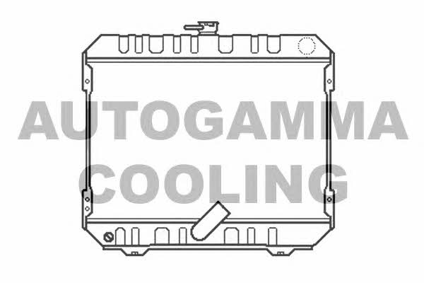 Autogamma 105818 Radiator, engine cooling 105818