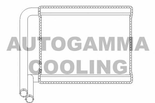 Autogamma 105819 Heat exchanger, interior heating 105819