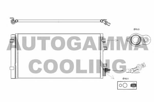 Autogamma 105830 Cooler Module 105830