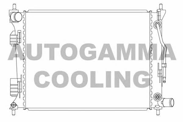 Autogamma 105834 Radiator, engine cooling 105834