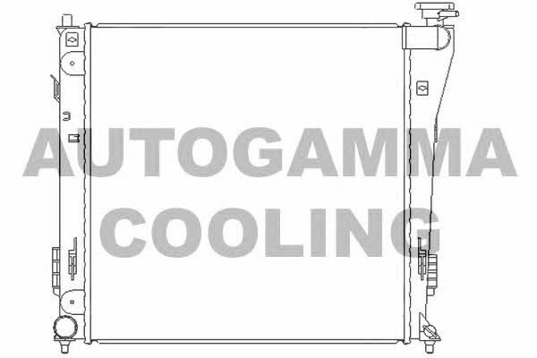 Autogamma 105837 Radiator, engine cooling 105837