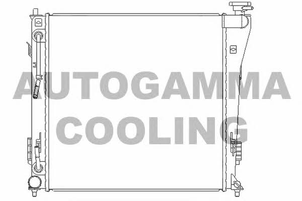 Autogamma 105838 Radiator, engine cooling 105838