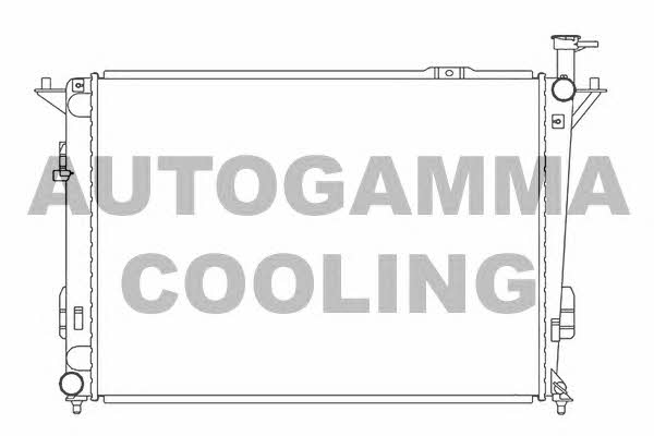 Autogamma 105841 Radiator, engine cooling 105841