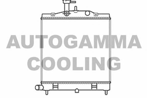 Autogamma 105871 Radiator, engine cooling 105871