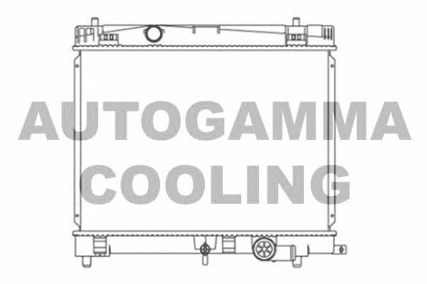Autogamma 105907 Radiator, engine cooling 105907