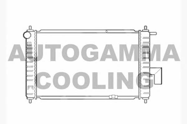 Autogamma 103697 Radiator, engine cooling 103697