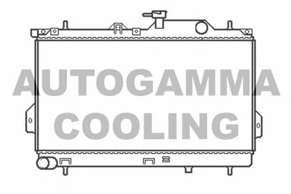 Autogamma 103703 Radiator, engine cooling 103703