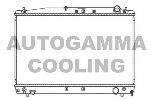 Autogamma 103713 Radiator, engine cooling 103713