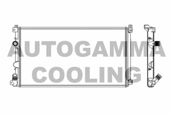 Autogamma 103739 Radiator, engine cooling 103739