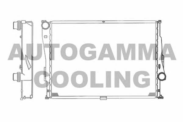 Autogamma 103744 Radiator, engine cooling 103744
