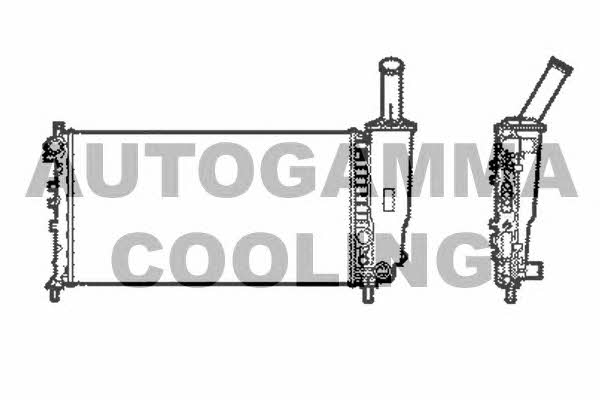 Autogamma 103766 Radiator, engine cooling 103766