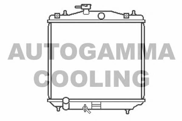 Autogamma 103780 Radiator, engine cooling 103780