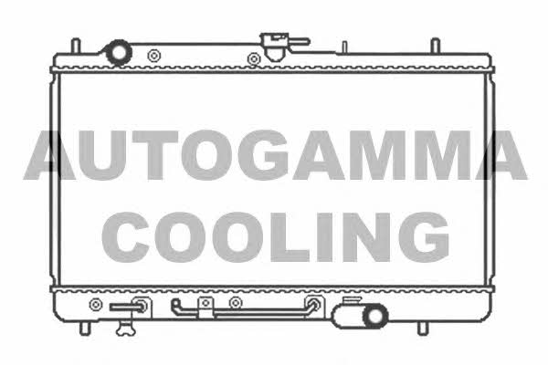Autogamma 103798 Radiator, engine cooling 103798
