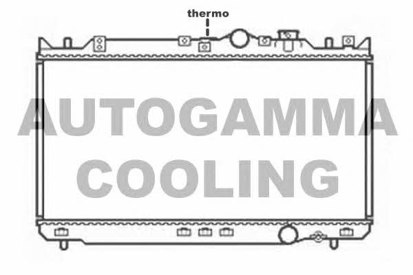 Autogamma 103802 Radiator, engine cooling 103802