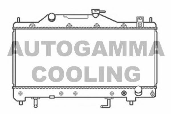 Autogamma 103813 Radiator, engine cooling 103813