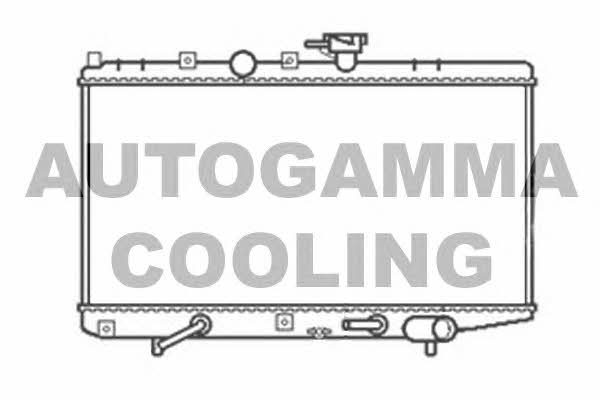 Autogamma 103818 Radiator, engine cooling 103818