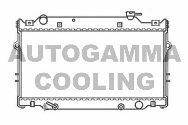 Autogamma 103843 Radiator, engine cooling 103843