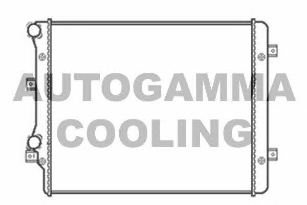 Autogamma 103846 Radiator, engine cooling 103846