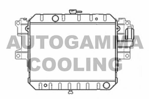 Autogamma 103855 Radiator, engine cooling 103855