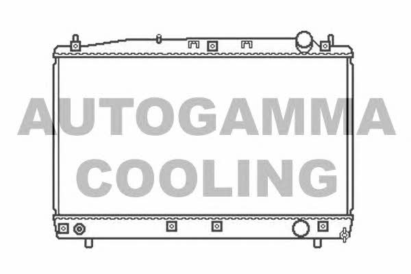 Autogamma 103858 Radiator, engine cooling 103858