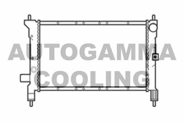 Autogamma 103872 Radiator, engine cooling 103872