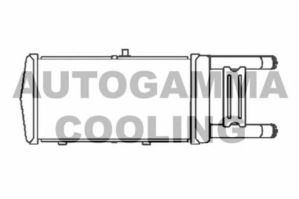 Autogamma 103874 Radiator, engine cooling 103874