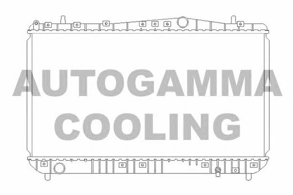 Autogamma 103905 Radiator, engine cooling 103905