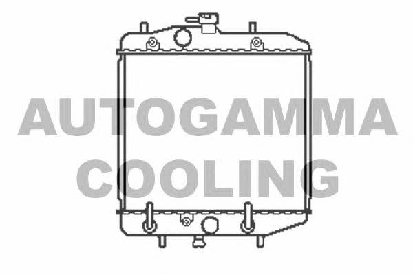 Autogamma 103908 Radiator, engine cooling 103908