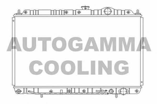Autogamma 103957 Radiator, engine cooling 103957