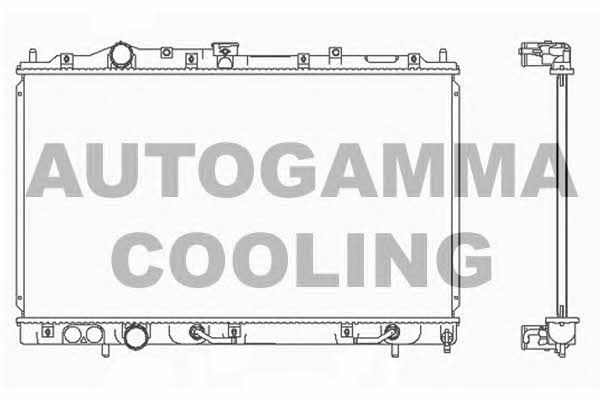 Autogamma 103958 Radiator, engine cooling 103958