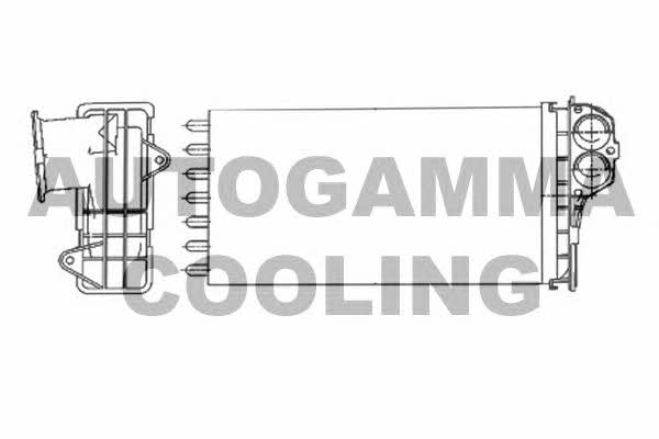 Autogamma 105926 Heat exchanger, interior heating 105926