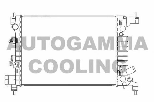 Autogamma 105936 Radiator, engine cooling 105936