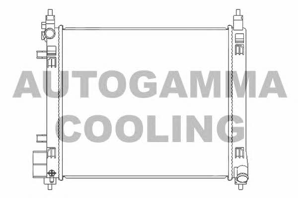 Autogamma 105993 Radiator, engine cooling 105993