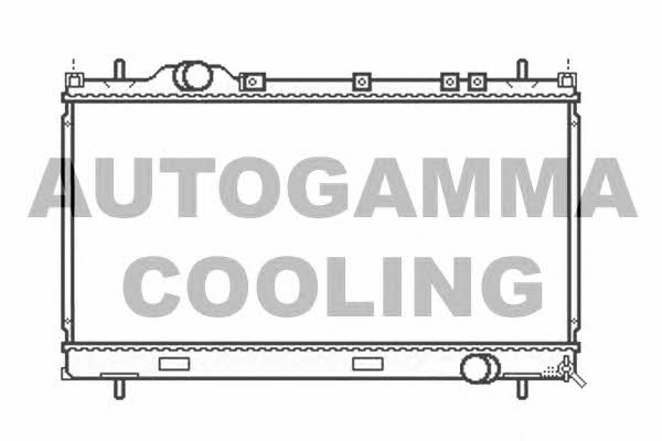 Autogamma 107015 Radiator, engine cooling 107015