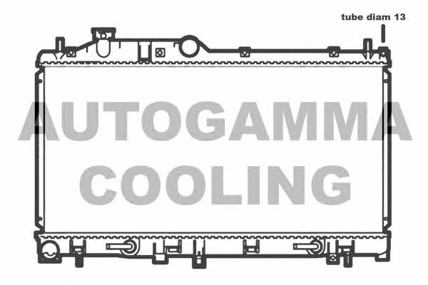 Autogamma 107025 Radiator, engine cooling 107025
