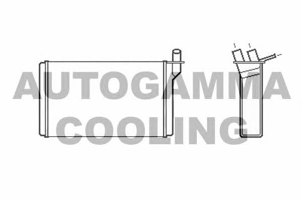 Autogamma 107037 Heat exchanger, interior heating 107037