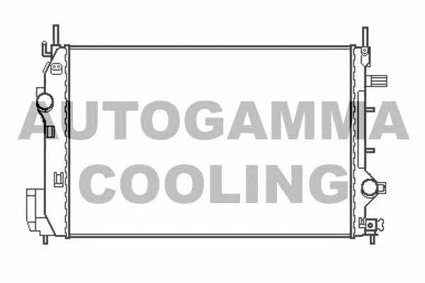 Autogamma 107052 Radiator, engine cooling 107052