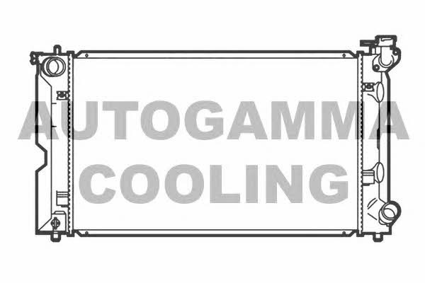 Autogamma 107057 Radiator, engine cooling 107057