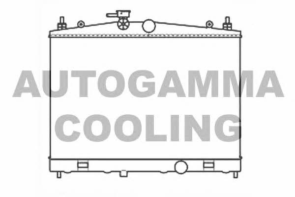 Autogamma 107175 Radiator, engine cooling 107175