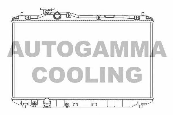 Autogamma 107176 Radiator, engine cooling 107176