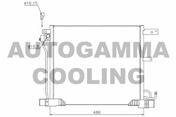 Autogamma 107186 Cooler Module 107186